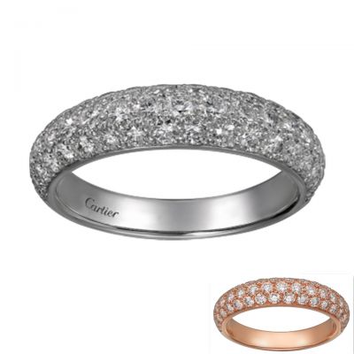 Etincelle de Cartier Diamonds Ring  B4220600 B4216800 Sterling Silver Pink Gold Plated Quality Sale London Women