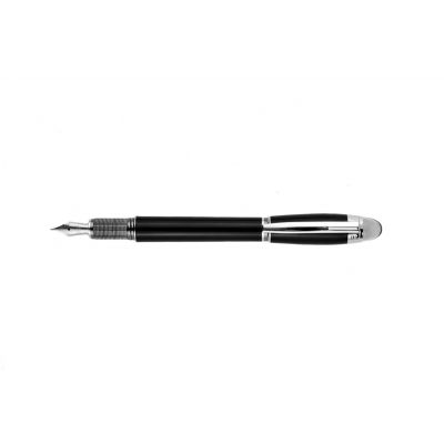 MontBlanc Starwalker Hot Selling Black Lacquer & Silver Resin Fountain Pen MT085