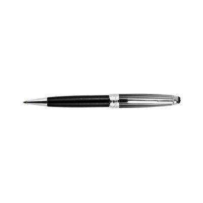 MontBlanc Meisterstuck Contemporary Black Lacquer & Silver Ballpoint Pen In Canada MT042