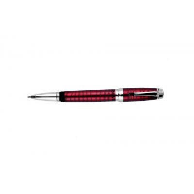MontBlanc Boheme Fashion Nightfire Red Lacquer And Silver Rollerball Pen MT031
