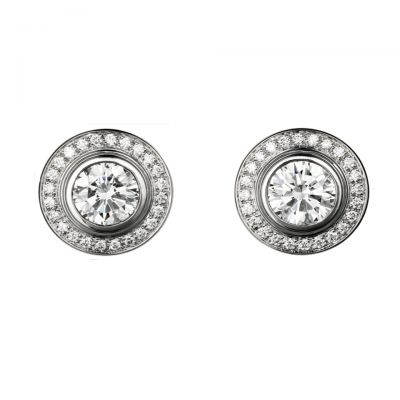 Cartier D'amour Diamonds Earrings Replica N8503000 Yellow/White/Pink Gold Colors Price UK