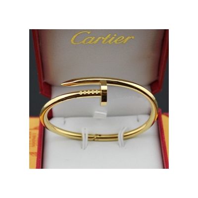 Cartier Juste Un Clou Bracelet B6048217 Yellow Gold Plated  Designer Jewellery Kristen Stewart Style