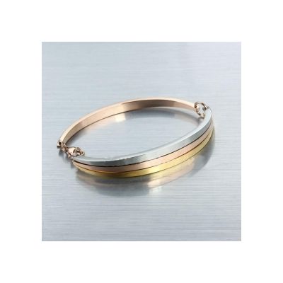 Cartier Love Bracelet Replicas Cheap Trinity In Three Color Gold Band Bangle