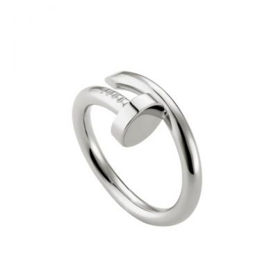 Cartier Juste Un Clou Ring B4099200 18K White Gold Plated Vogue Fashion Jewellery UK Sale