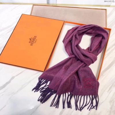 Hermes Purple Cashmere Scarves Herringbone With Tassels Wraps Shawl Price 2017 Singapore Couple Style Sale