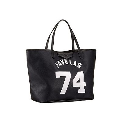 Women's Givenchy Antigona Most Popular Logo Large Black  Printed 74 Shopping Tote Bag 