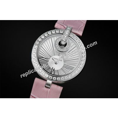 Captive De Cartier Ref WG600006  Womens Diamond 18k White Gold watch 