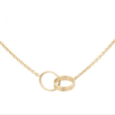 Cartier Love Necklace High UK Replica B7212400 18K Yellow Gold Classic For Women