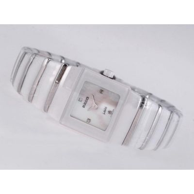  Luxury Rado  Jubile 318.0730.3.001 Sintra Mother Of Pearl White Copy Watch