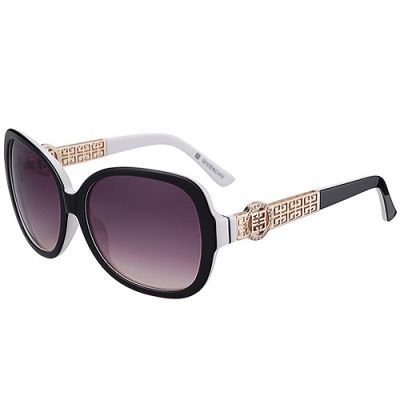  Givenchy Oversized Fashion Women's Retro Protection Sunglasses Black Frame  