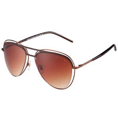 Marc Jacobs Hot Selling Sexy Womens Brown Aviator Sunglass Narrow Temples 