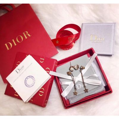  New Style Christian Dior Brass Earrings CDJW024