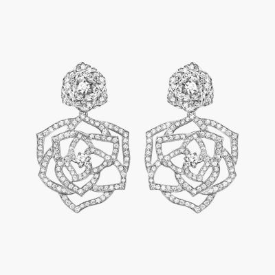 Piaget Boucles D'oreilles Rose Earrings Gorgeous Jewelry Best Birthday Gift UK Online G38U0066