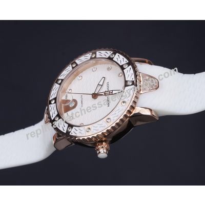 Ulysse Nardin Lady Marine Diver Ref 8106-101EC-3C/10 40mm Diamond Watch 